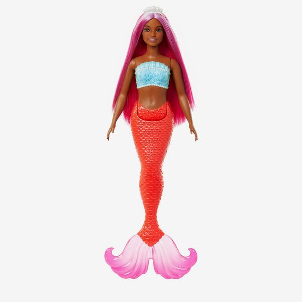 Barbie Mermaid Doll with Magenta Fantasy Hair & Headband Accessory