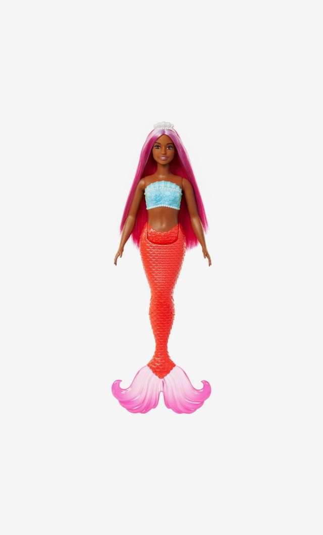 Barbie Mermaid Doll with Magenta Fantasy Hair & Headband Accessory