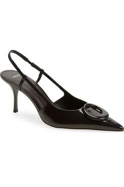 MANGO Slingback Pointed Toe Pump