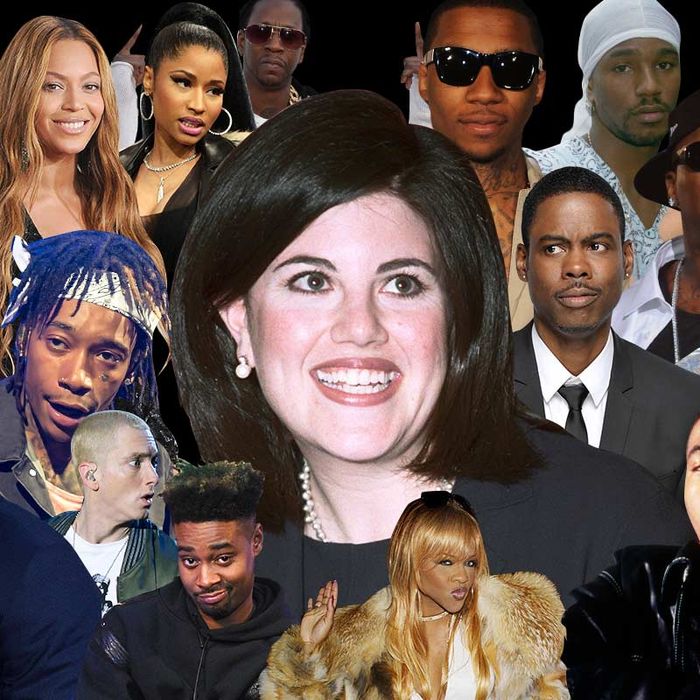 Every Rap Song That Mentions Monica Lewinsky photo