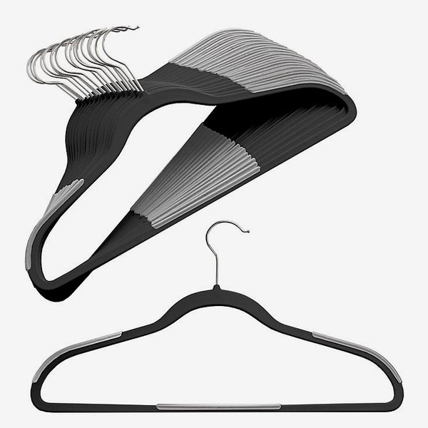 ORG Slim Grips Hangers in Black (Set of 16)