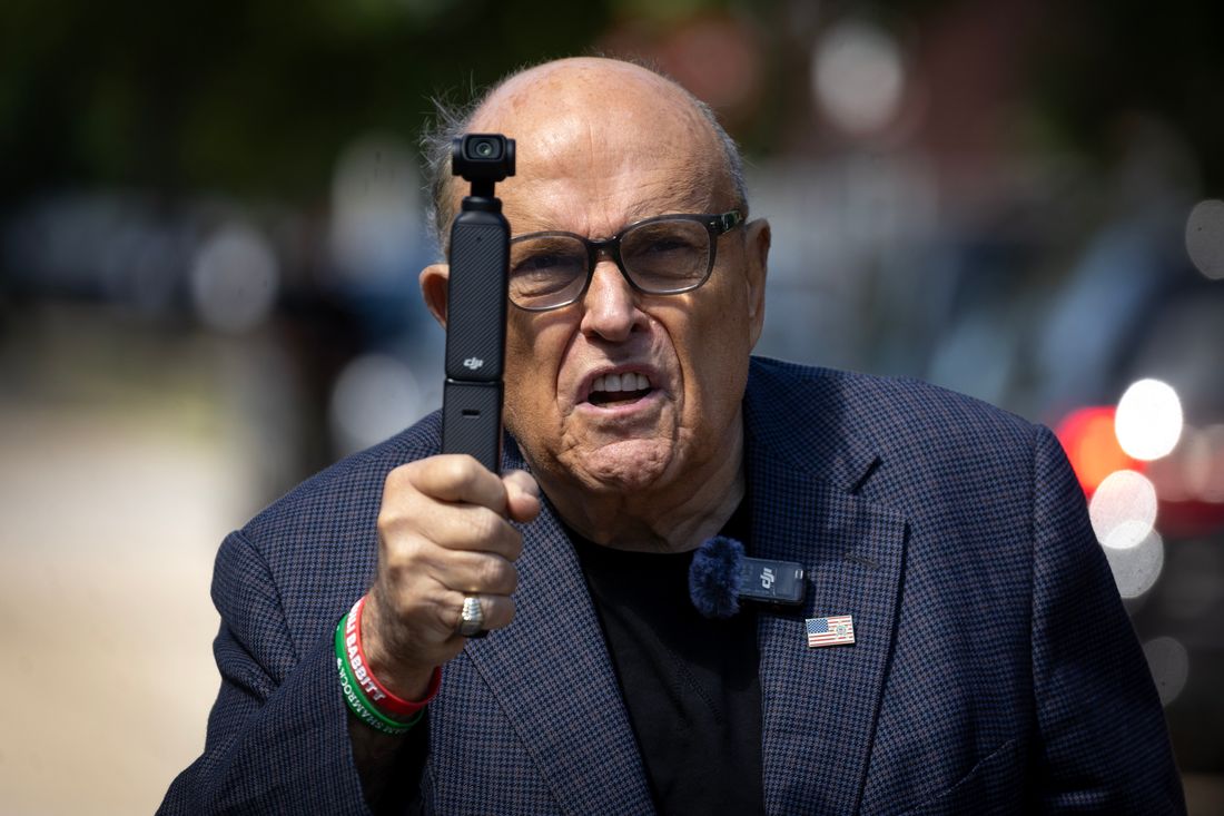 Judge Mutes Ranting Rudy Giuliani During Bonkers Hearing