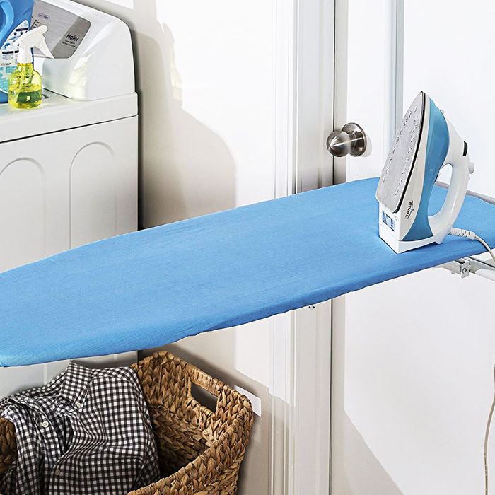 Watch amateur on an ironing board