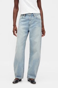 Gap High Rise Barrel Jeans