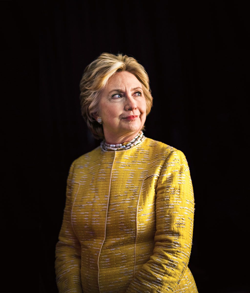 She's with him: Hillary Clinton steps out as a key player in