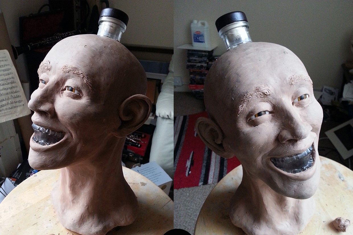 Crystal Head Vodka-Bottle Skull Gets Full Forensic Facial Reconstruction