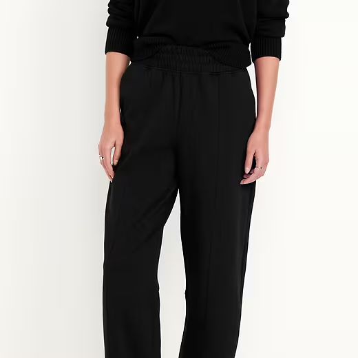 Old Navy High-Waisted Dynamic Fleece Barrel-Leg Pants