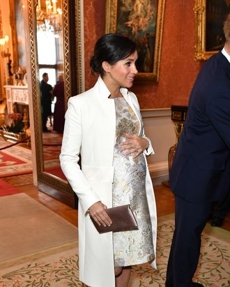 Meghan Markle at Buckingham Palace.