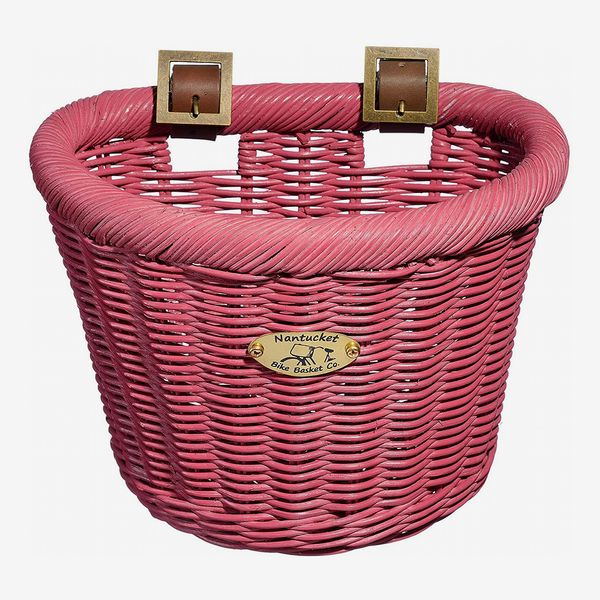 Nantucket Bicycle Basket Co. Buoy & Gull Collection Children's D-Shape Basket