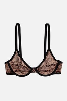 DREAMY TOUCHES FASHIONS Leopard Lingerie Bra and Panties 