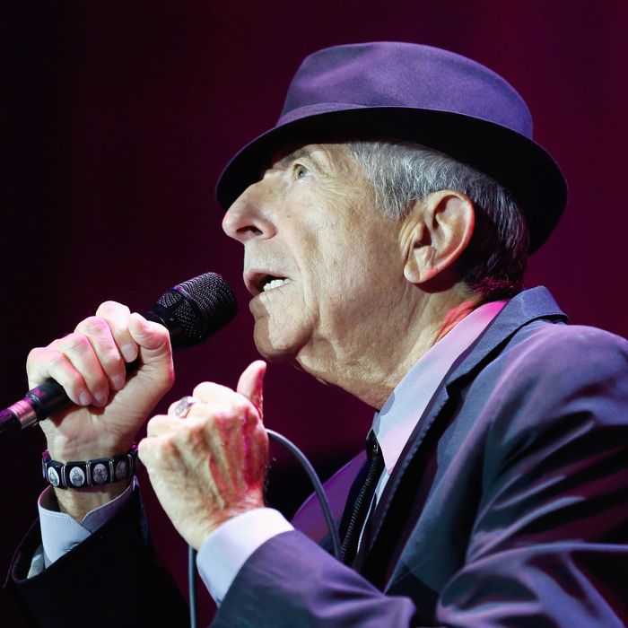 Leonard Cohen Performs At O2 Arena