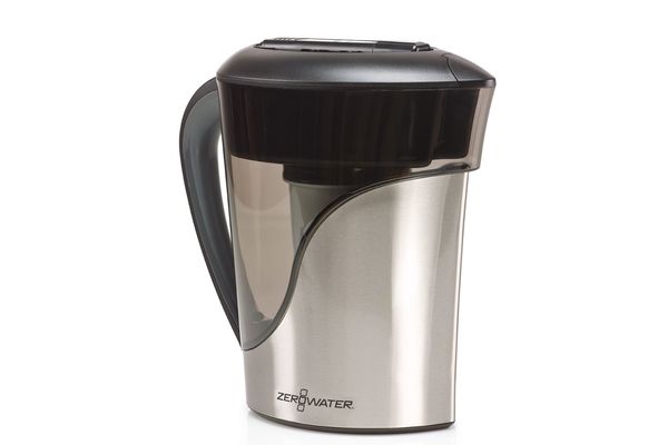 ZeroWater stainless steel water filter pitcher
