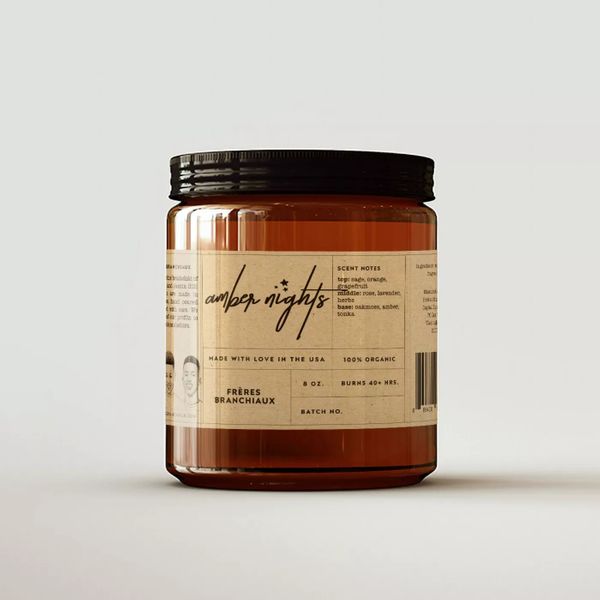 ‎Freres Branchiaux Amber Nights Candle