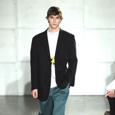 Raf Simons’s Men’s Show Was a Little Love Note to New York