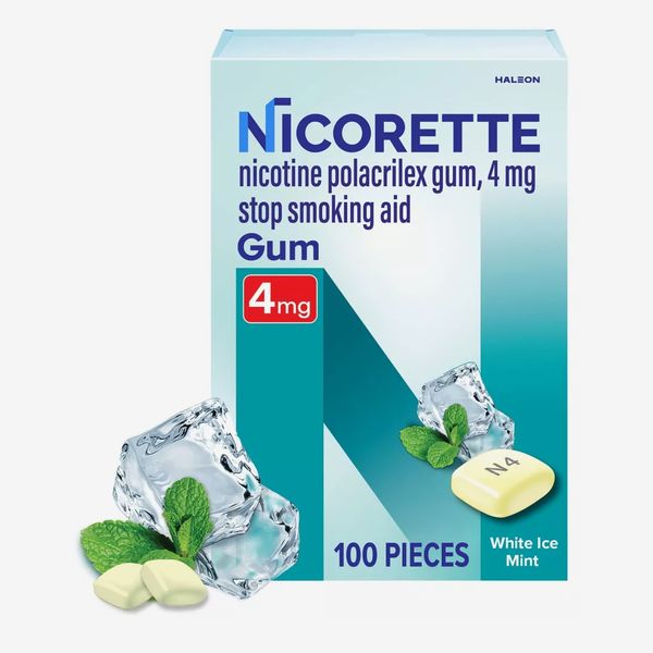 Nicorette 4mg Gum Stop Smoking Aid