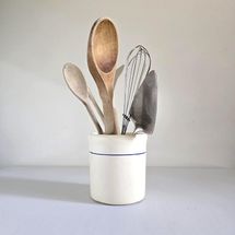 ParkwoodTreasures Gaetano Pottery Utensil Crock