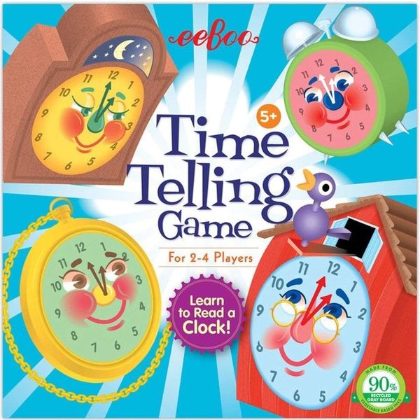 eeBoo ‘Time Telling Game’