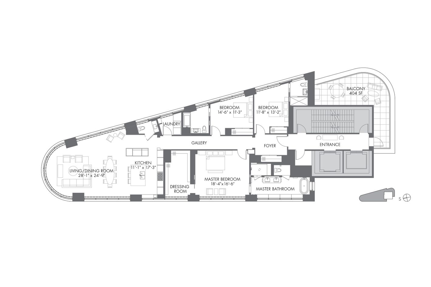 Tour an Apartment in a Stunning New Soho Building