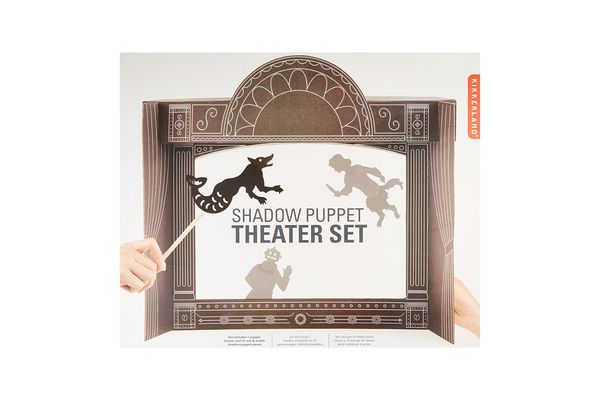 Kikkerland Shadow Puppet Theater Set