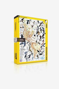 New York Puzzle Company National Geographic Bird Migration 1000-Piece Jigsaw Puzzle