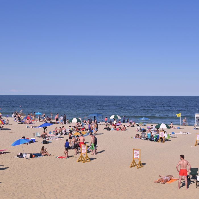 Beaches in Long Branch, New Jersey