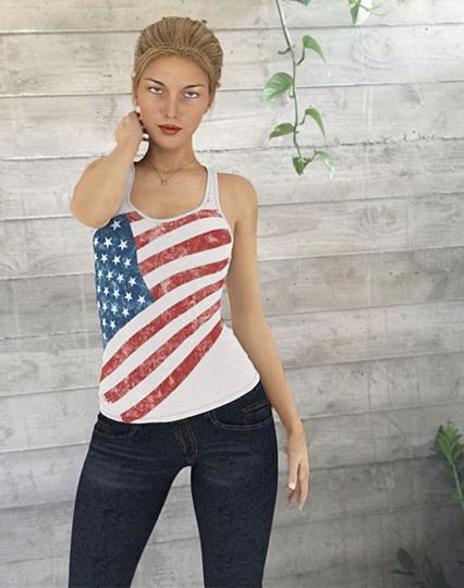 A Man Called This Woman Un-American For Wearing a Puerto Rican Flag Tank  Top