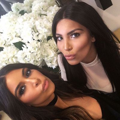 Kim Kardashian and Kamilla Osman.