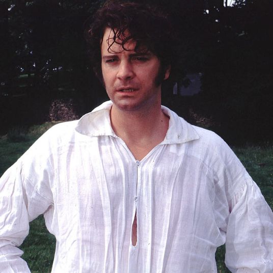 TELEVISION PROGRAMMES: Pride and Prejudice. Colin Firth pictured as Fitzwilliam Darcy, in a scene from the BBC adaptation of the novel by Jane Austen.