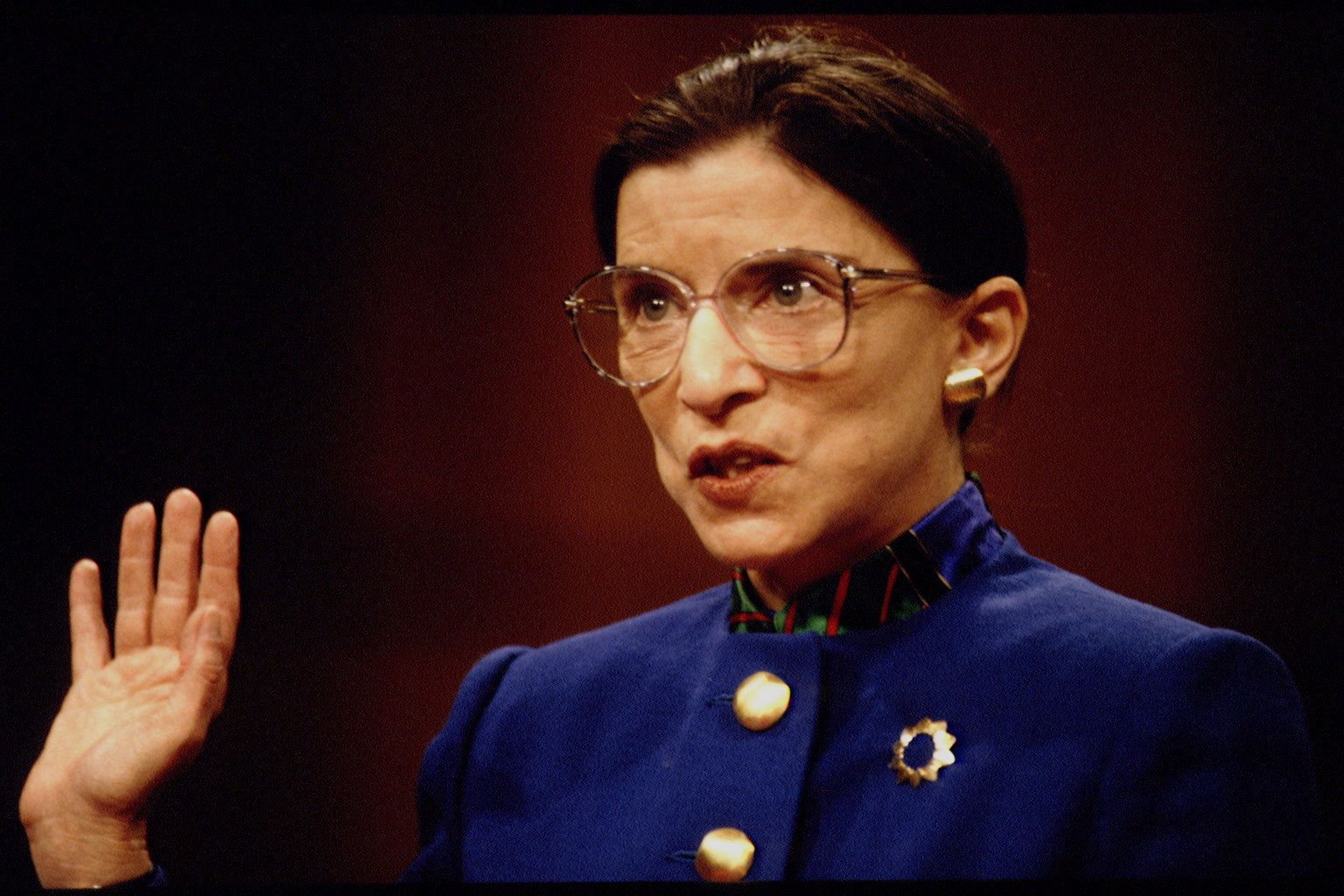 Young Ruth Bader Ginsburg
