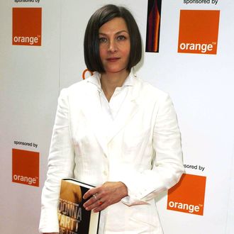 Author Donna Tartt attends the Orange Prize For Fiction Award Ceremony June 3, 2003 at Lincoln's Inn Fields in London.