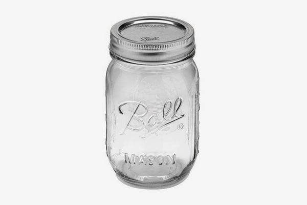 Ball 12-Count Regular Mouth Pint Jars With Lids and Bands