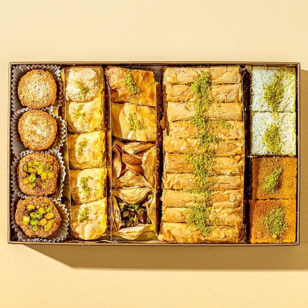 Shatila Bakery Baklava Elegant Gold Box