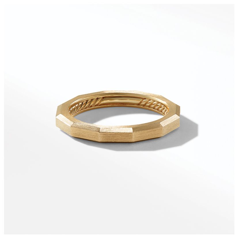 Delaunay Narrow Band Ring in 18K Gold