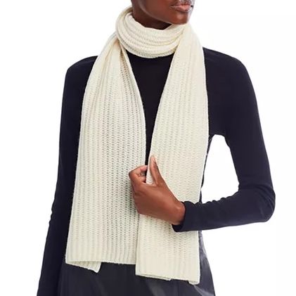 C by Bloomingdale's Rib Knit Scarf