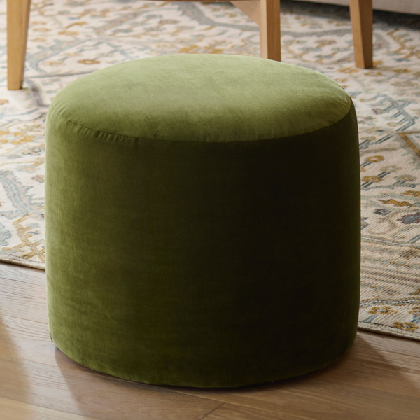 Rejuvenation Britton Round Ottoman