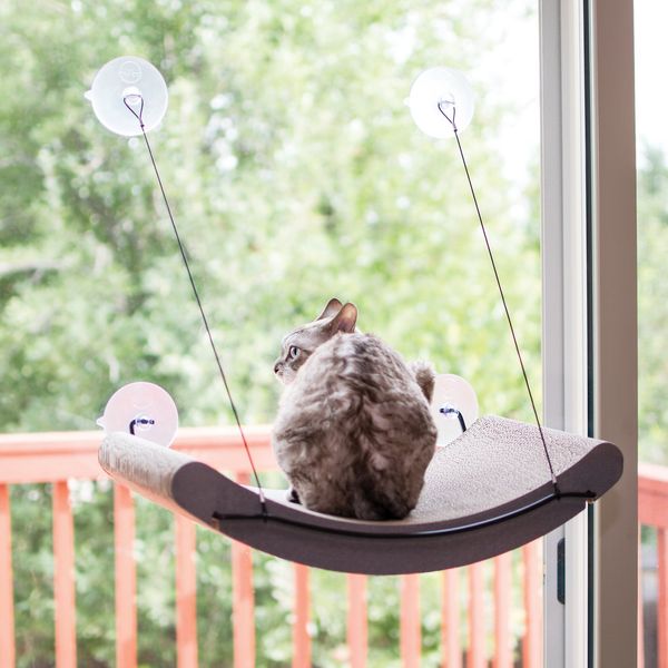 K&H Pet Products EZ Mount Window Scratcher Kitty Sill Cradle