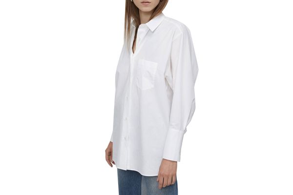Acne Studios Optic White Bai Soft Pop Shirt