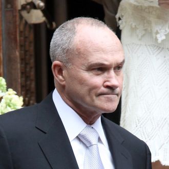 NEW YORK, NY - JUNE 04: Police Commissioner Ray Kelly attends the wedding of Andrea Catsimatidis and Christopher Nixon Cox at the Greek Orthodox Cathedral Of The Holy Trinity on June 4, 2011 in New York City. (Photo by Paul Zimmerman/Getty Images)