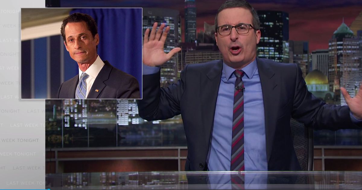 Watch John Oliver Explain How Anthony Weiner’s Penis Puts the Clinton ...