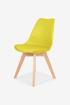 Dining Chair with Cushioned Pad Seat