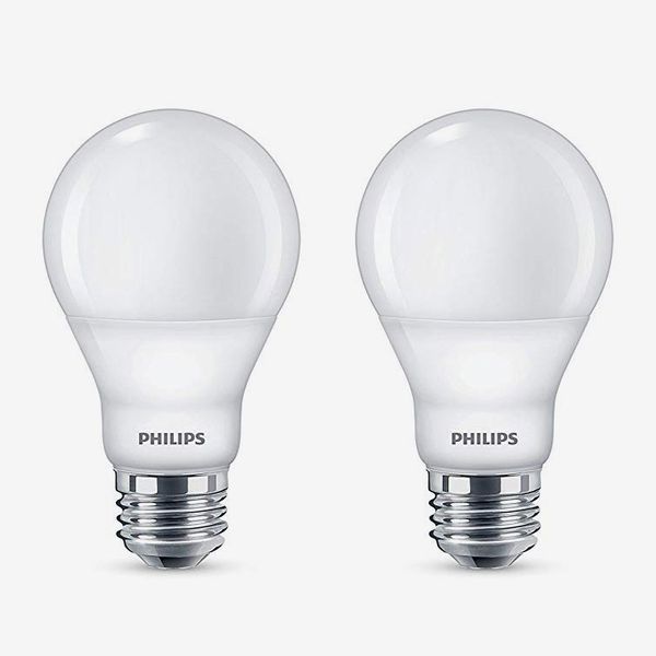 Philips Dimmable Frosted A19 LED Bulbs (4-Pack)