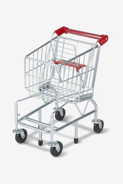 Melissa & Doug Toy Shopping Cart With Sturdy Metal Frame