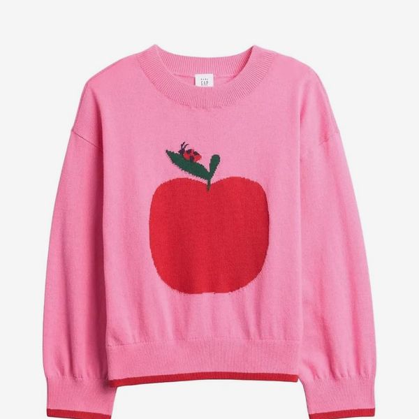 Gap Baby Girls' Cotton Crewneck Sweater