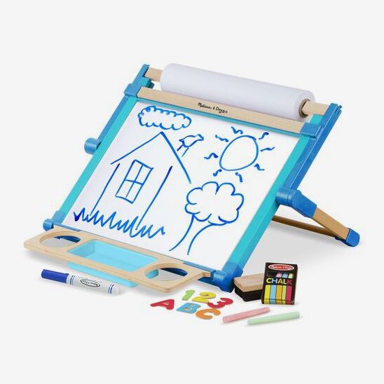 Melissa & Doug Deluxe Double-Sided Tabletop Easel