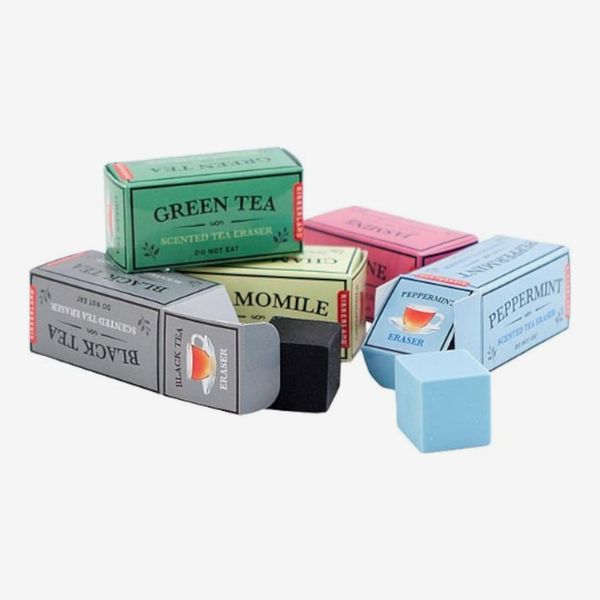 Kikkerland Tea Scented Erasers