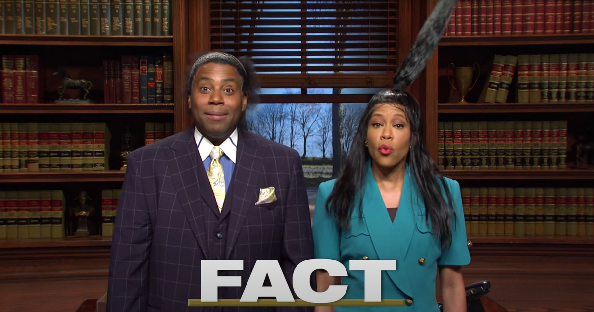 Regina King plays Gorilla Glue Girl Lawyer on SNL