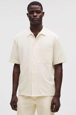 Lululemon Airing Easy Camp-Collar Shirt Textured