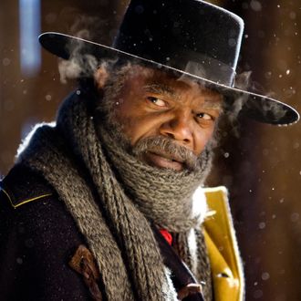 SAMUEL L. JACKSON stars in THE HATEFUL EIGHT. Photo: Andrew Cooper, SMPSP© 2015 The Weinstein Company. All Rights Reserved.