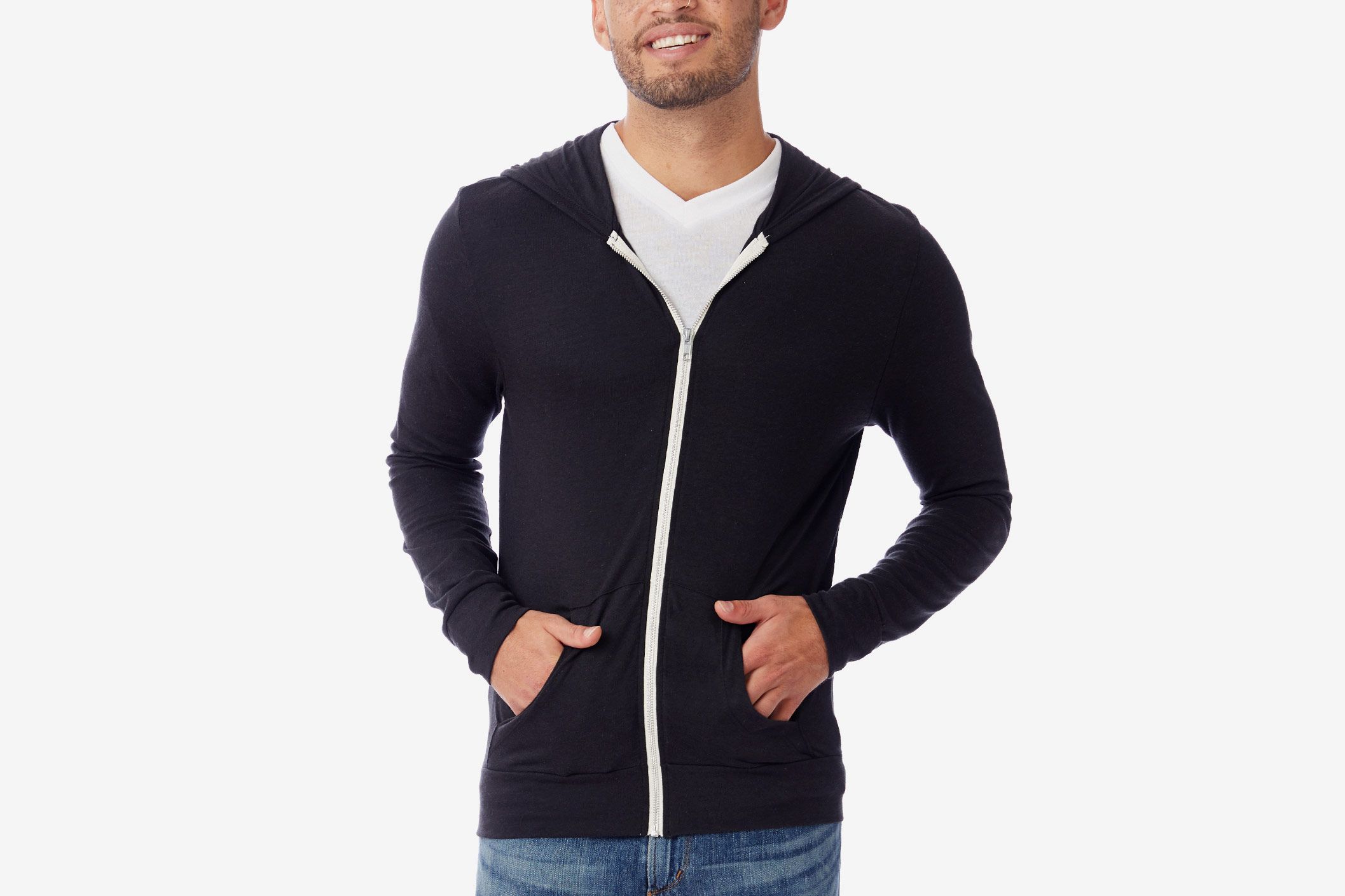 Milr Gile Mens Casual Hoodie Long Sleeve Pullover Sweater with Front Pockets 