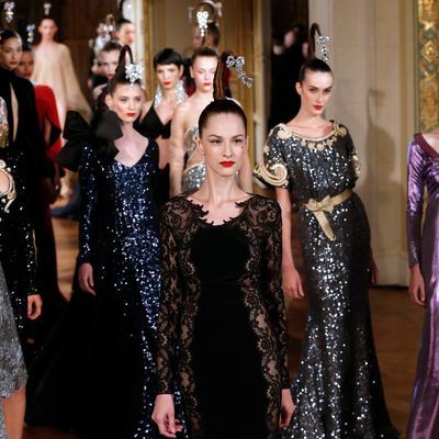 Alexis Mabille's fall 2012 haute couture collection.